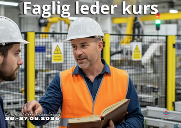 Faglig leder, sertifisert sikkerhetsopplæring WEB
