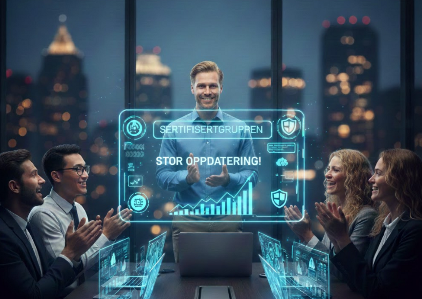 Oppdatering fra Sertifisertgruppen