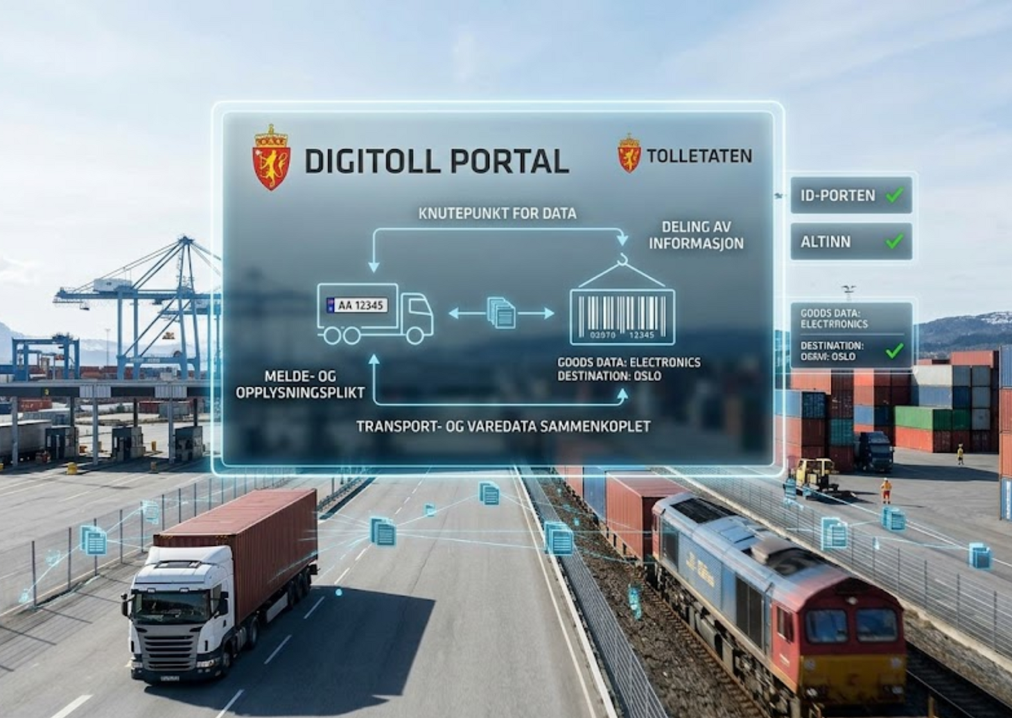 Tolletaten lanserer Digitoll Portal: Slik forenkles den digitale tollhverdagen