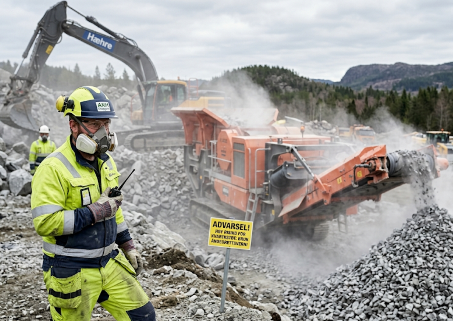Kampen mot kvartsstøv: Arbeidstilsynet opprettholder det strenge trykket