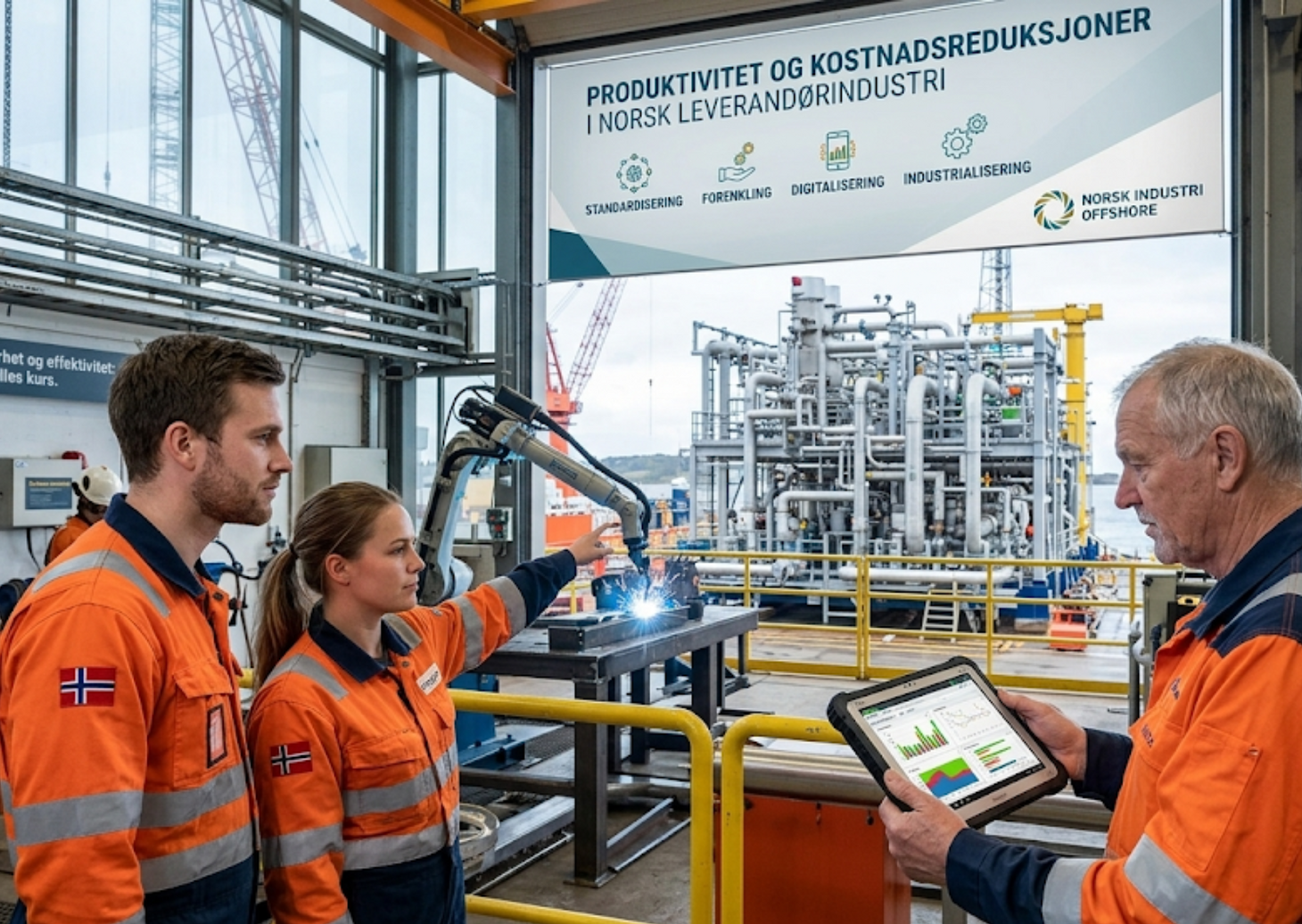 Ny rapport: Slik skal norsk leverandørindustri vinne den globale kostnadskampen