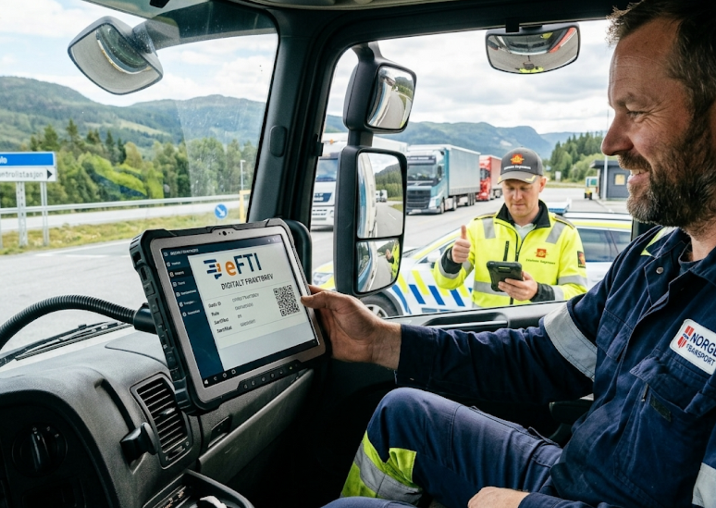 Slutt på papirkaos: Regjeringen åpner for digitale fraktbrev i transportnæringen