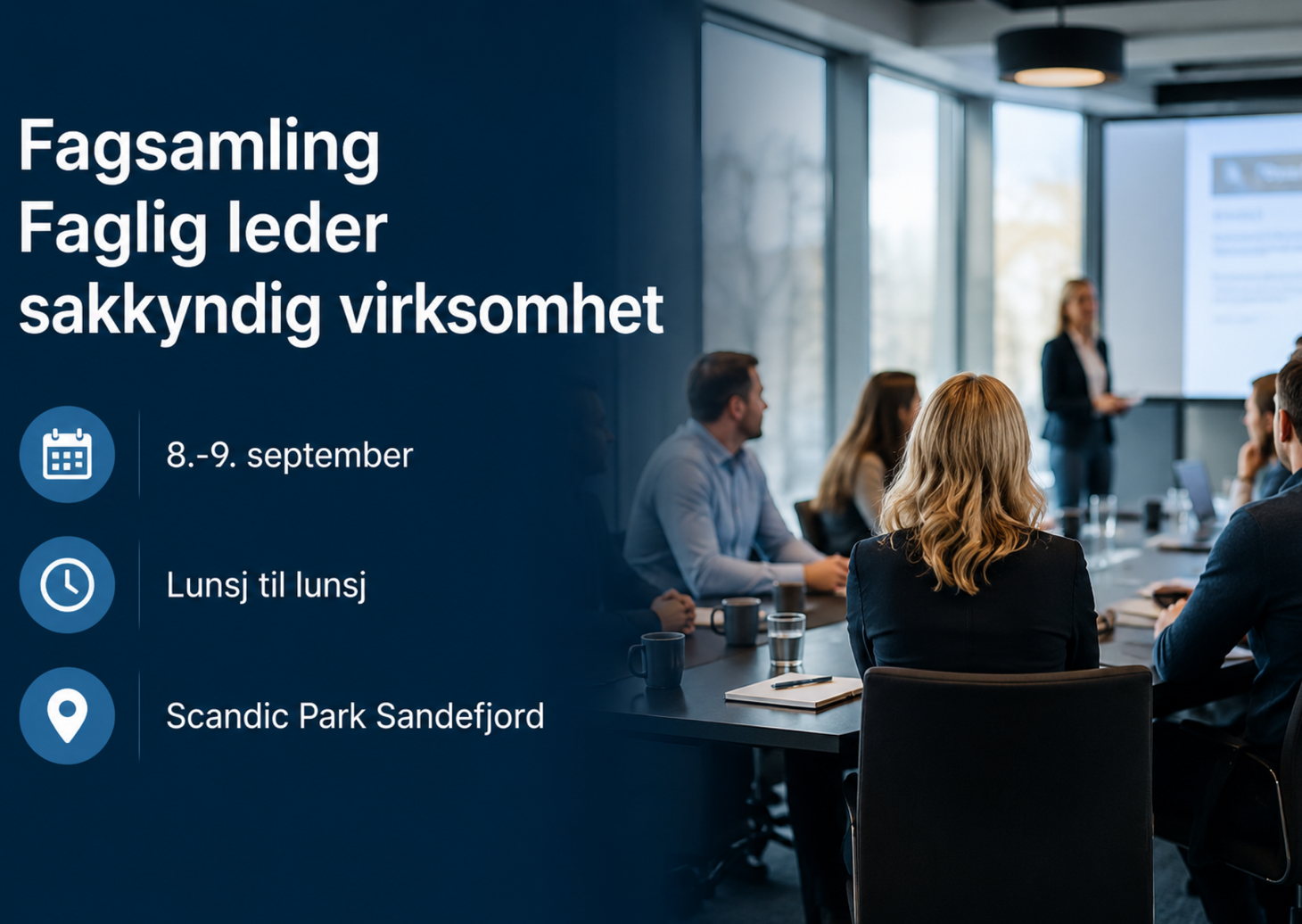 Løft din kompetanse som faglig leder: Velkommen til årets fagsamling