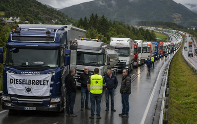 Dieselbrølet lover nye aksjoner før avgiftskuttet faller