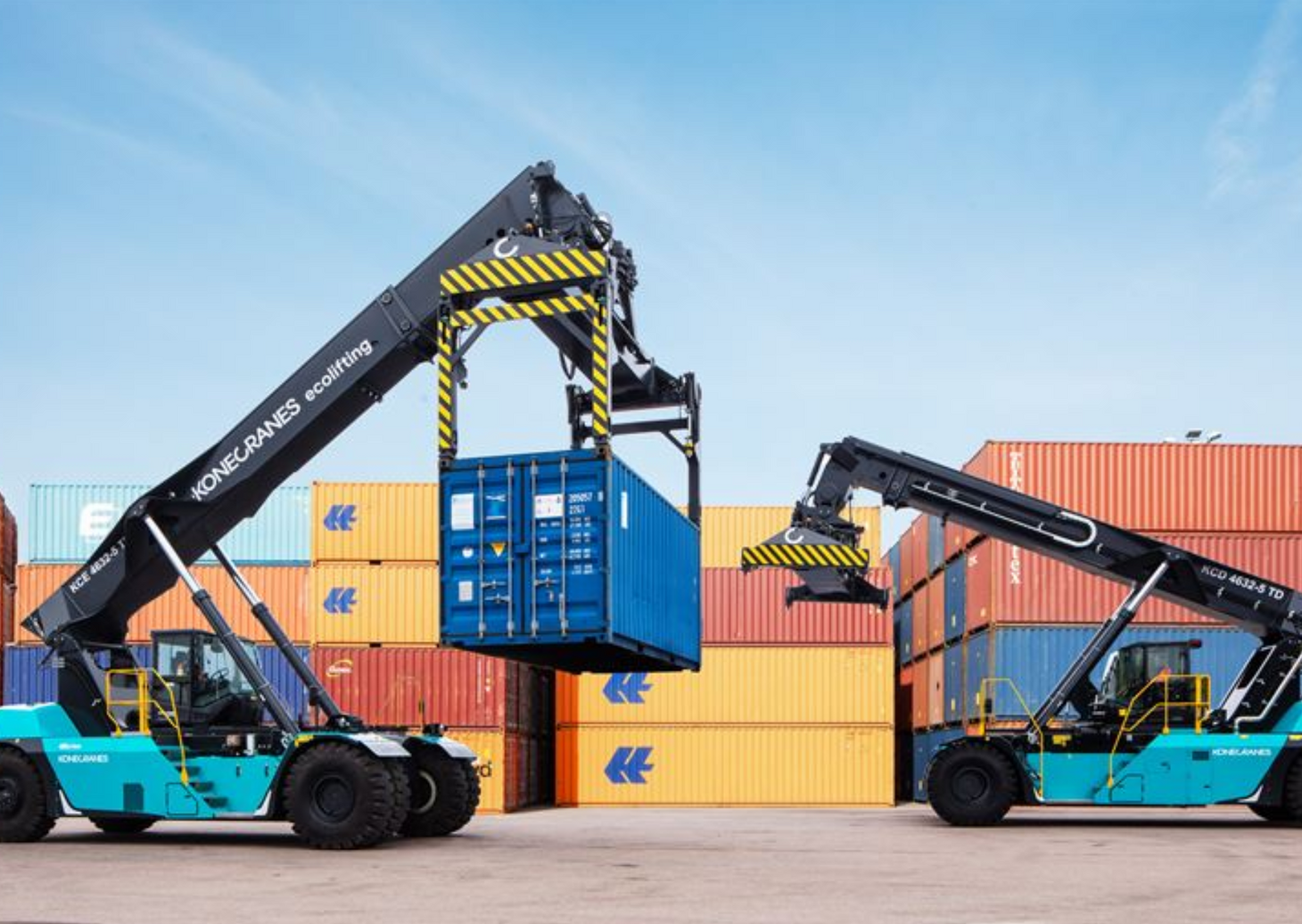 Konecranes lanserer den modulære plattformen Generation D for truckflåter